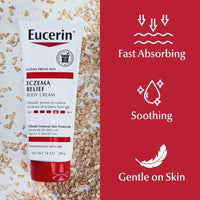 Thumbnail for Eucerin Eczema Relief Body Cream, Eczema Cream with Colloidal Oatmeal, Ceramide-3 and Licorice Root Extract, 14 Oz Tube