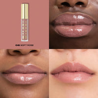 Thumbnail for Milani Lip Gloss, Keep It Full Nourishing Lip Plumper with Hyaluronic Acid & Peptides for Soft, Fuller-Looking Lips (0.13 Fl. Oz.) Soft Rose