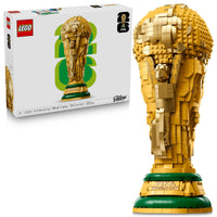 Thumbnail for LEGO Editions FIFA World Cup Official Trophy Building Set - Kit for Display in Bedroom, Home Office, Book Shelf - Soccer Fans Collectible - W/World Cup 2026 Minifigure - Gift for Birthdays - 43020