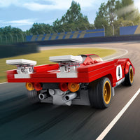 Thumbnail for LEGO Speed Champions 1970 Ferrari 512 M 76906 Building Set - Sports Red Race Car Toy, Collectible Model Building Set with Racing Driver Minifigure, Gift for Grandchildren, Boys, Girls and Kids Ages 8+