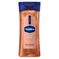 Thumbnail for Vaseline Glazed and Glisten Sunlit Glow Body Gel Oil Vanilla Cocoa Shimmering with Ultra-Hydrating Lipids and 100% Pure Cocoa Butter, 6.8 Oz