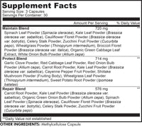 Thumbnail for Codeage Instantfood Easy Veggies, Over 15 Vegetable Powders Equivalent All-in-One, Daily Vegan Blend, Whole Food Greens Vitamins Supplement Capsules, Phytonutrients Multivitamin, Non-GMO, 90 Capsules