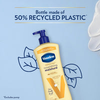 Thumbnail for Vaseline Intensive Care Nourishing Moisture Body Lotion 3 Pk Made with Ultra-Hydrating Lipids + Pure Oat Extract for Dry Skin, for Nourished, Healthy-Looking Skin 20.3 oz