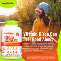 Thumbnail for NutriBiotic - Sodium Ascorbate Buffered Vitamin C Powder, 8 Oz | Vegan, Non Acidic & Easier on Digestion Than Ascorbic Acid | Essential Immune Support & Antioxidant Supplement | Gluten & GMO Free