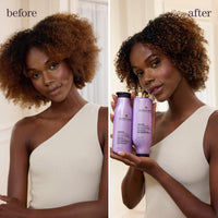 Thumbnail for Pureology Hydrate Shampoo & Conditioner Set - For Dry or Color-Treated Hair, Intense Hydration & Softness, With Rose Extract & Green Tea, Vegan & Sulfate-Free, 9 Fl Oz