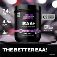 Thumbnail for MuscleTech Platinum Essential Amino Acids Supplement with Electrolytes, Grape - Pre-Workout Powder for Energy, Muscle Growth & Strength Builder - EAA Complex for Men & Women - 30 Servings
