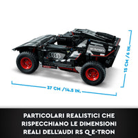Thumbnail for LEGO Technic Audi RS Q e-tron 42160 Advanced Building Kit for Kids Ages 10 and Up, This Remote Controlled Car Toy Features App-Controlled Steering and Makes a Great Gift for Kids Who Love Engineering