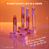 Thumbnail for NYX PROFESSIONAL MAKEUP Filler Instinct Plumping Lip Polish, Lip Plumper Gloss - Cheap Fills (Bronze Gold)