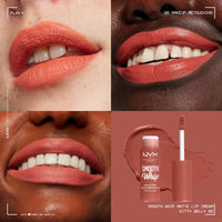 Thumbnail for NYX PROFESSIONAL MAKEUP Smooth Whip Matte Lip Cream, Long Lasting, Moisturizing, Vegan Liquid Lipstick - Kitty Belly (Peach Nude)