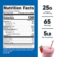 Thumbnail for Nutricost Whey Protein Concentrate (Strawberry Milkshake) 5LBS - Gluten Free & GMO Free