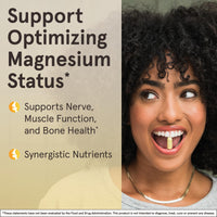 Thumbnail for Jarrow Formulas Magnesium Optimizer, Dietary Supplement, Supports Nerve, Muscle Function and Bone Health, 200 Tablets, 100 Day Supply