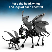 Thumbnail for LEGO Harry Potter Thestral Family Building Toy - Pretend Play for Kids, Boys and Girls, Ages 10+ - Collectible Harry Potter Poseable Action Figures - Gift Idea for Birthdays - 76458