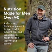 Thumbnail for Garden of Life Organics Whole Food Multivitamin for Men 40+ 120 Tablets, Vegan Mens Multi for Health & Well-Being Certified Organic Whole Food Vitamins & Minerals for Men Over 40 Mens Vitamins