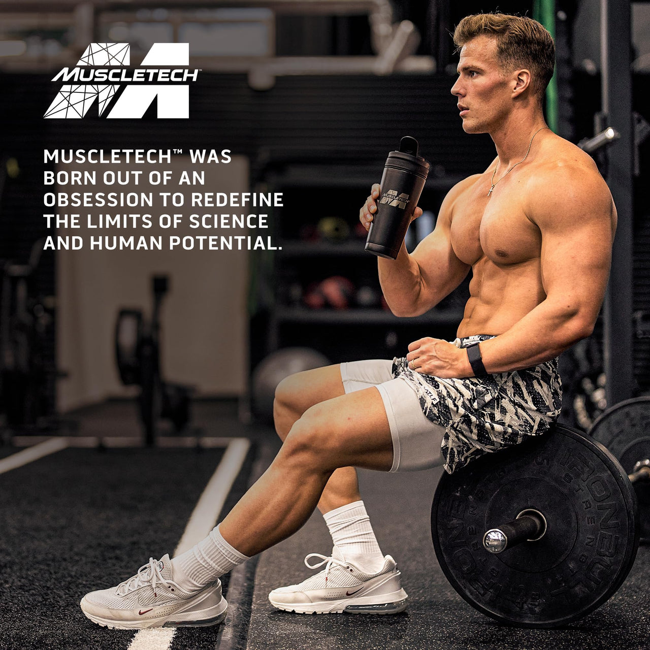 MuscleTech Thermogenic Testosterone Booster for Men, AlphaTest Thermo - T-Boost Mens Supplement with Tribulus Terrestris - Male Gym Workout Supplements for Muscle Growth, Stamina & Energy - 90 Pills