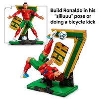 Thumbnail for LEGO Editions Cristiano Ronaldo – Soccer Legend - Building Set for Boys & Girls, Ages 12+ - Collectible Soccer Gift with Plaque - Kids Bedroom or Shelf Decor - 43016