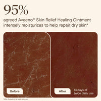 Thumbnail for Aveeno Skin Relief Healing Ointment, for Extra Dry, Cracked & Sensitive Skin, 72-Hour Protectant with Triple Oat, Shea Butter & Glycerin, Fragrance-Free for Body, Face, Hands, Lips 7.2 oz