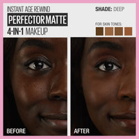 Thumbnail for Maybelline Instant Age Rewind Instant Perfector 4-In-1 Matte Makeup, 05 Deep, 1 Count