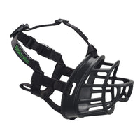 Thumbnail for Baskerville ULTRA Muzzle - Patented Humane Design, Breathable, Dog can Pant and Drink, Adjustable, Padded, Dog Training Muzzle for Small Dogs, Prevents Biting, Wildlife Scavenging (Size 2, Black)