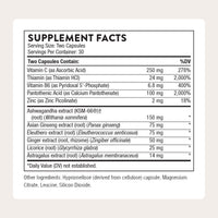 Thumbnail for THORNE - Stress Balance - Adrenal Support Supplement with B Vitamins, Vitamin C, Ashwagandha, Ginseng & Zinc* - Gluten, Dairy & Soy-Free - 30 Servings