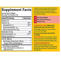 Thumbnail for Nature Made Burp-less Fish Oil, 1200 Mg, 360 mg Omega-3, 250 Liquid Softgels