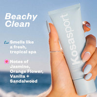 Thumbnail for Kosas Chemistry Deodorant - Aluminium and Baking Soda Free + BO-Fighting AHA Serum that Exfoliates, Softens, and Nourishes the Skin, (Beachy Clean)