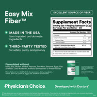 Thumbnail for Physician's CHOICE Complete Gut Support System Bundle: Easy Mix Fiber, Digestive Enzymes, 60 Billion Probiotic & Bloat + Gas Probiotic