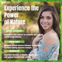 Thumbnail for Soursop Bitters Liquid Drops 10 in 1 with Sea Moss, Moringa, Turmeric, Black Seed Oil, Oregano, Ashwagandha | Herbal Extracts for Overall Health-Enhancing | Vegan, Non-GMO | 2 Fl Oz