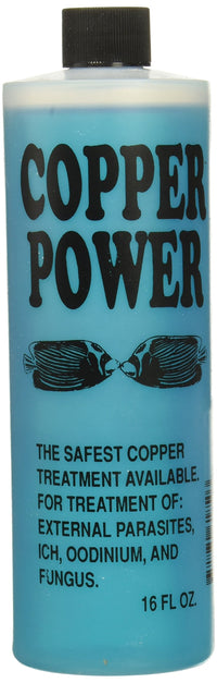 Thumbnail for Copper Power (Endich) ACP0016B Blue Treatment for Marine Fish, 16-Ounce