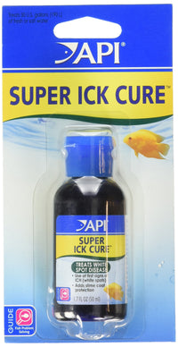 Thumbnail for API LIQUID SUPER ICK CURE Freshwater and Saltwater Fish Medication Bottle, 1.7 oz (12A)