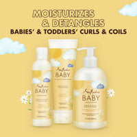 Thumbnail for SheaMoisture Baby Conditioner for Curly Hair Raw Shea, Chamomile and Argan Oil Moisturizes and Helps Detangle Delicate Curls and Coils 13 oz