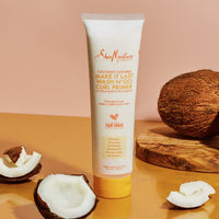 Thumbnail for SheaMoisture Coconut Custard Curl Defining Cream - Make It Last Wash N' Go Primer, Enhancer & Detangler for Wavy & Curly Hair, Organic Shea Butter, 10.3 Oz