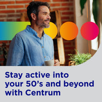 Thumbnail for Centrum Minis Silver Multivitamin for Men 50 Plus, Multivitamin/Multimineral Supplement, Vitamin D3, B-Vitamins and Zinc, Non-GMO Ingredients, Supports Memory and Cognition in Older Adults - 280 Ct