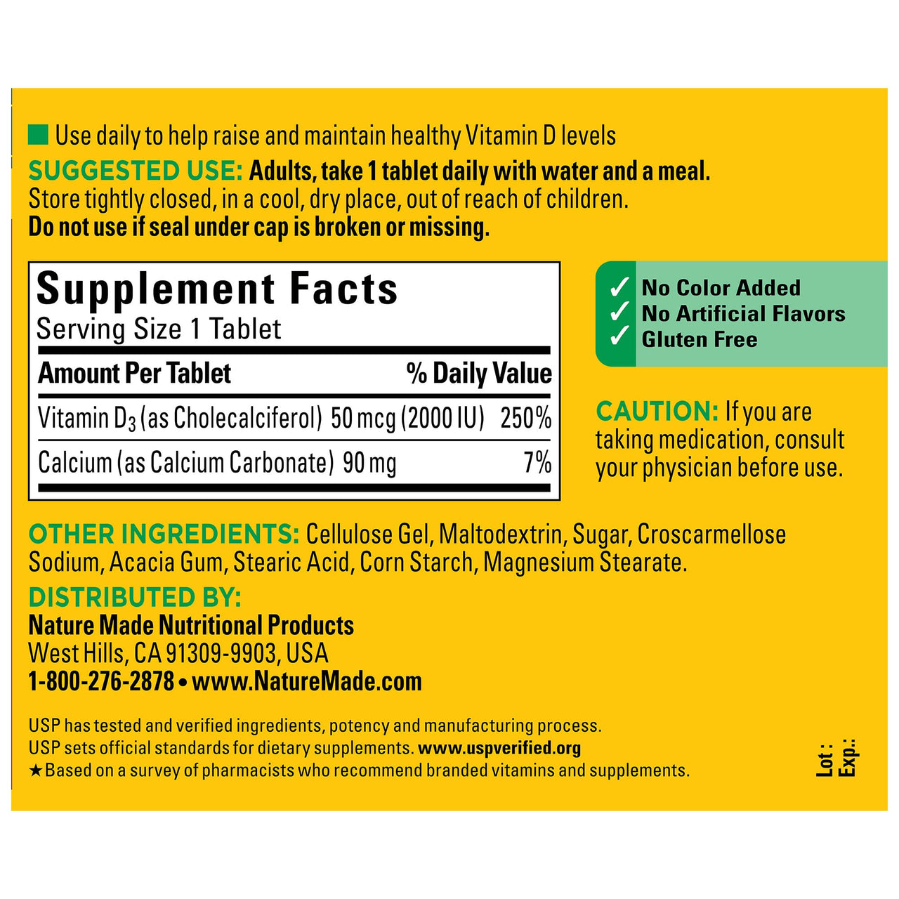 Nm Vitamin D 2000oiu Size 220ct Pv Vitamin D 2000oiu 220ct