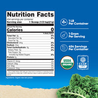 Thumbnail for Nutricost Organic Kale Powder 1LB - All Natural, Non-GMO, Gluten Free, Certified USDA Organic Kale