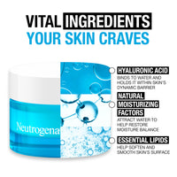 Thumbnail for Neutrogena Hydro Boost Skincare Set, Hydro Boost Fragrance Free Gel Cream Face Moisturizer, 1.7 fl oz, & Trial Size Hydro Boost Fragrance Free Hydrating Gel Facial Cleanser, 0.5 fl oz