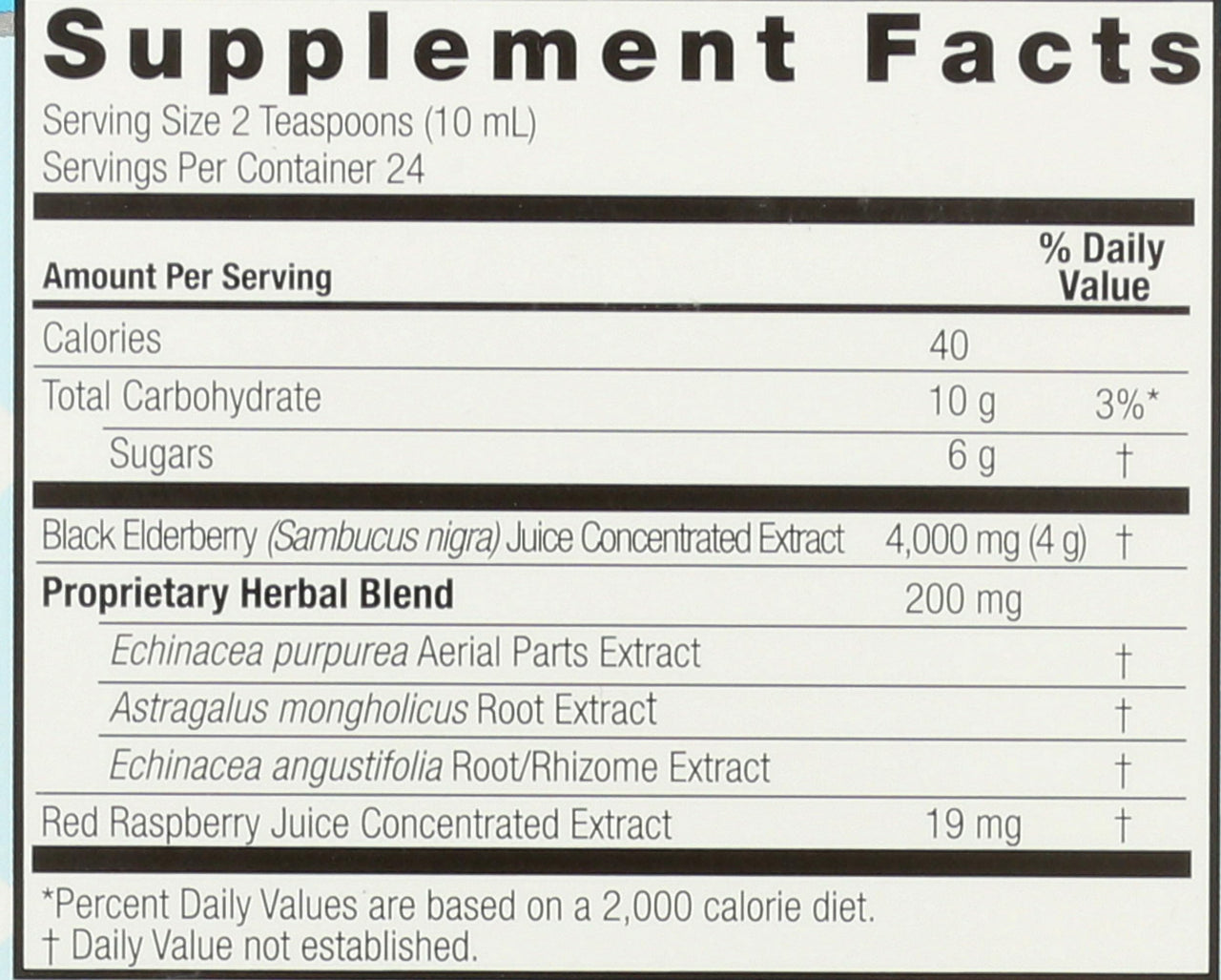 Nature's Answer Sambucus Kids Formula | 8-Fluid Ounces | Kosher Certified Organic Elderberry Syrup | Great Taste & Gluten-Free | Dietary Supplement | No Artificial Preservatives