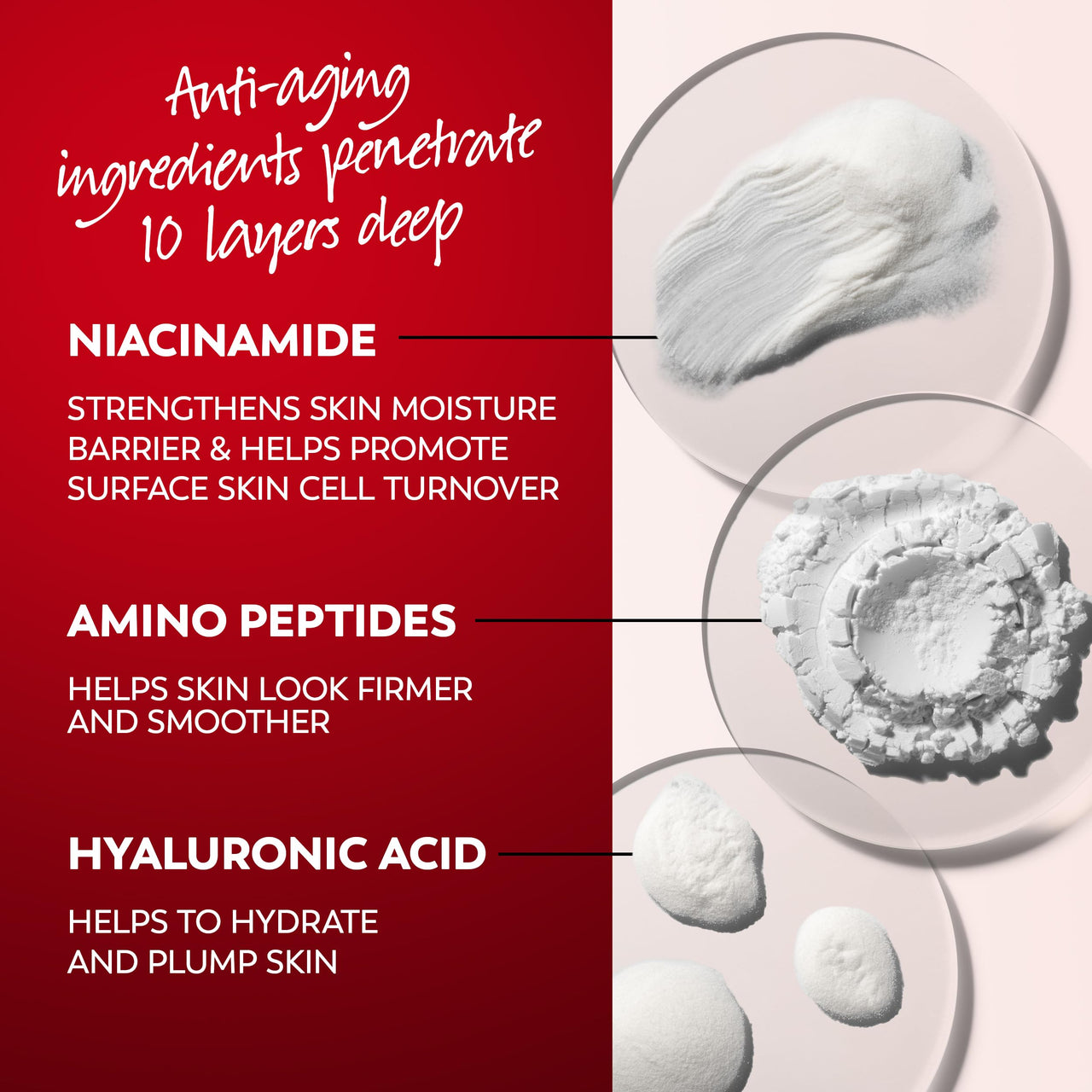 Olay Face Moisturizer, Regenerist Micro-Sculpting Cream for Women, Fragrance-Free - Hydrating, Anti-Aging, Anti-Wrinkle, Firming Skin Care - Hyaluronic Acid, Niacinamide, Amino Peptides, 1.7 Oz