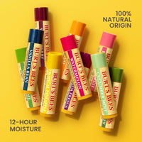 Thumbnail for Burt's Bees Lip Balm - Pink Grapefruit, Mango, Coconut & Pear, and Pomegranate Pack, Lip Moisturizer With Beeswax, Tint-Free, Natural Origin Conditioning Treatment, 4 Tubes, 0.15 oz.