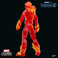 Thumbnail for Marvel Legends Series Human Torch, The Fantastic Four: First Steps Johnny Storm Movie Collectible 6 Inch Action Figure Toy