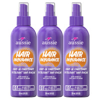 Thumbnail for Aussie Hair Insurance Leave-In Conditioner Spray, Frizz Control, Softening with Jojoba & Sea Kelp, Moisturizing Treatment for All Hair Types, Juicy Citrus, 8 Fl Oz Each, Triple Pack