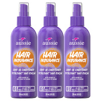 Thumbnail for Aussie Hair Insurance Leave-In Conditioner Spray, Frizz Control, Softening with Jojoba & Sea Kelp, Moisturizing Treatment for All Hair Types, Juicy Citrus, 8 Fl Oz Each, Triple Pack