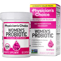 Thumbnail for Physician's Choice Probiotics - PH Balance, Digestive, UT, & Feminine Health - 50 Billion CFU - 6 Unique Strains for Women - Organic Prebiotics, Cranberry Extract+ - Probiotic - 60 CT