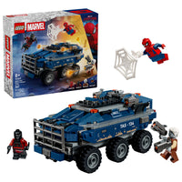 Thumbnail for LEGO Marvel Spider-Man Prison Transport Chase - Super Hero Building Toy for Boys & Girls, Ages 8+ - Includes 4 Minifigures - Spider-Man Toy for Fans - Gift for Birthdays - 76349