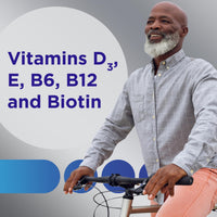 Thumbnail for Centrum MultiGummies for Men 50 Plus, Multivitamin/Multimineral Supplement with Vitamins D3, E, B6, and B12, Assorted Fruit Flavor - 140 Count