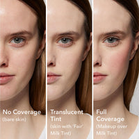 Thumbnail for Beekman 1802 Milk Tint Face Primer with SPF 43, Fair - Oxybenzone Free - 1 oz - Tinted Mineral SPF, Makeup Primer & Moisturizer - Blends Seamlessly - Good for Sensitive Skin - Cruelty Free