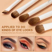 Thumbnail for Jessup Makeup Brushes 14Pcs Makeup Brush Set Premium Synthetic Powder Foundation Contour Blush Concealer Eye Shadow Blending Liner Make Up Brush Kit Light Grey T329