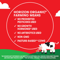 Thumbnail for Horizon Organic Shelf Stable 1% Lowfat Strawberry Milk Boxes, 8 fl oz, 12 Count - 8g Protein per Serving, USDA Organic UHT from Pasture-Raised Cows, Ready to Drink for Lunchbox, Travel, or On-the-Go, No Refrigeration Needed