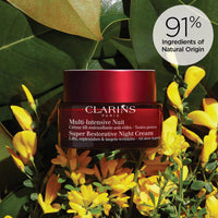 Thumbnail for Clarins Super Restorative Night Cream | Anti-Aging Moisturizer For Mature Skin Weakened By Hormonal Changes | Illuminates & Densifies Skin | Lifts & Tones | Targets Spots & Wrinkles | 1.7 Ounces