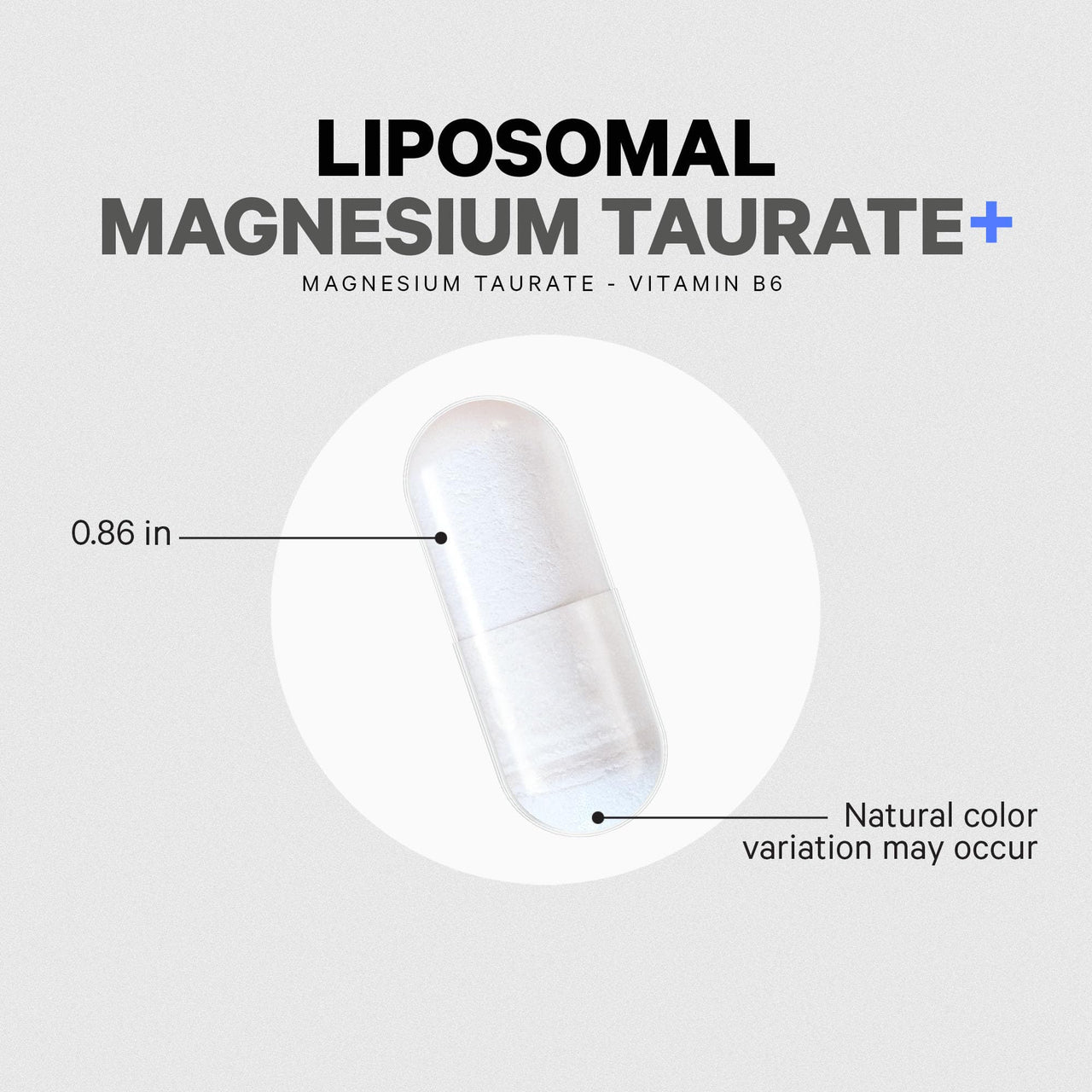 Codeage Liposomal Magnesium Taurate+ Supplement - Magnesium Taurate, Vitamin B6 as Pyridoxal 5-Phosphate, 2-Month Supply - Liposomal Delivery, Vegan, Non-GMO, Gluten-Free, 120 Capsules