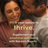 Thumbnail for Nature's Bounty Stress Relief, Ashwagandha KSM-66, Supports Occasional Stress Relief, Dietary Supplement, 2 Tablets per Day, Vegetarian Tablets, Gluten Free, 90 Ct